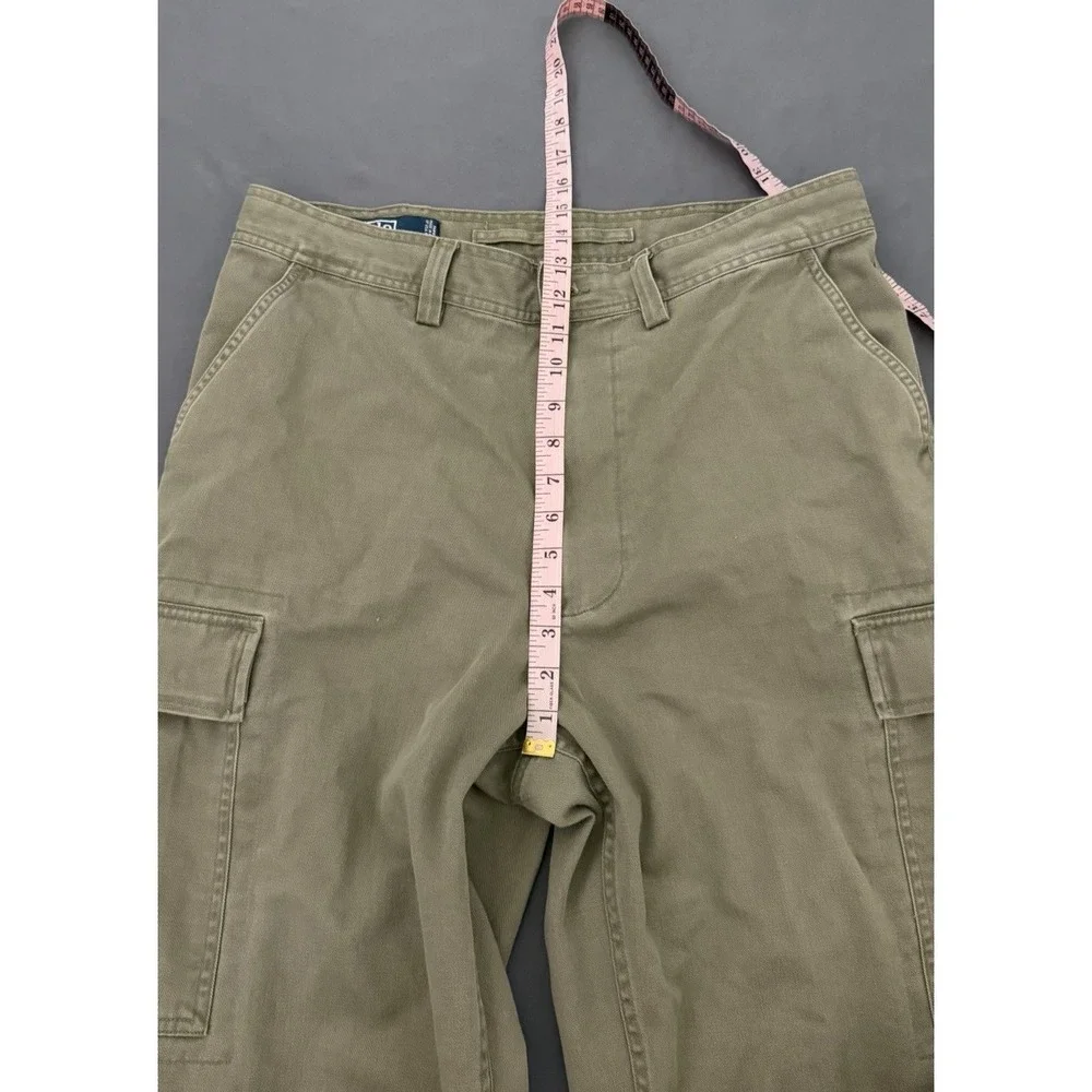 VTG Polo Ralph Lauren Pants Men's Size 36X30 Green RL 67 Chino Cargo Classic